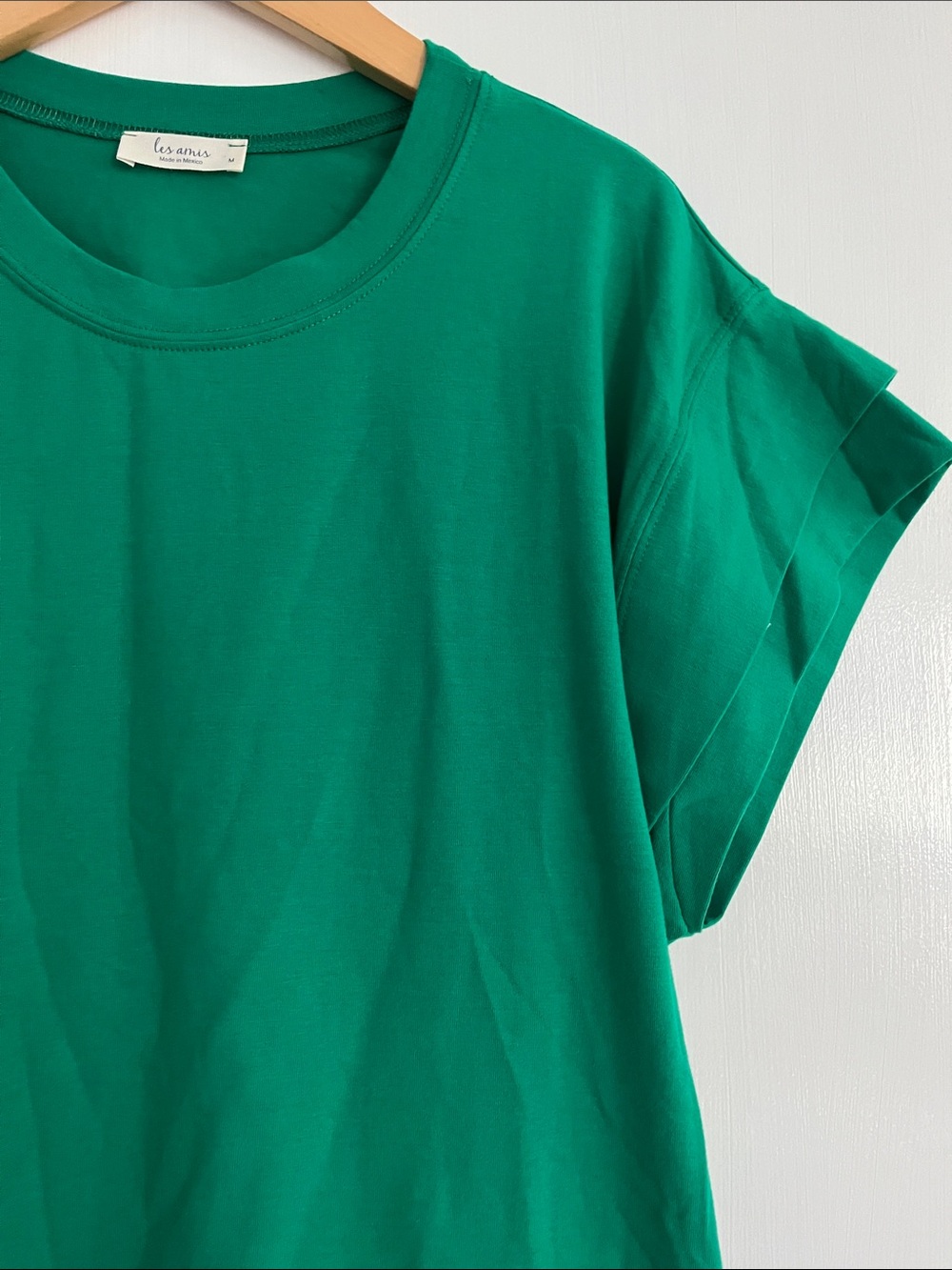 Emerald Green Double Sleeve Tee